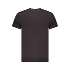 Tommy Hilfiger Black Cotton Men T-Shirt