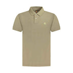 Timberland Brown Cotton Men Polo Shirt