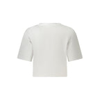 Fila White Cotton Women T-Shirt
