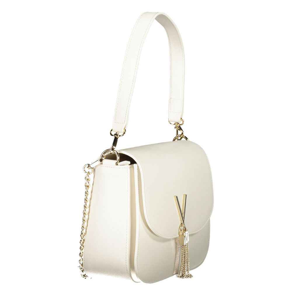 Mario Valentino White Polyethylene Handbag