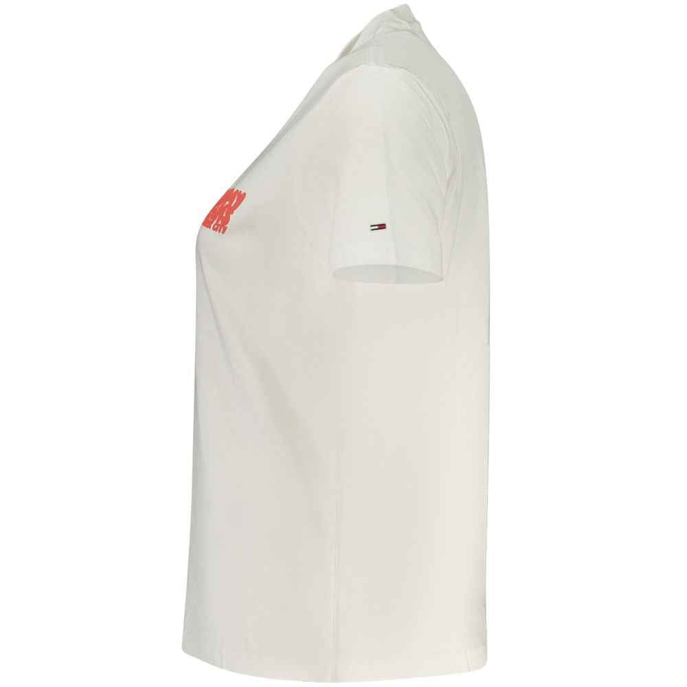 Tommy Hilfiger Beige Cotton Women T-Shirt