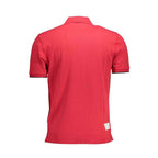 La Martina Red Cotton Polo T-Shirt