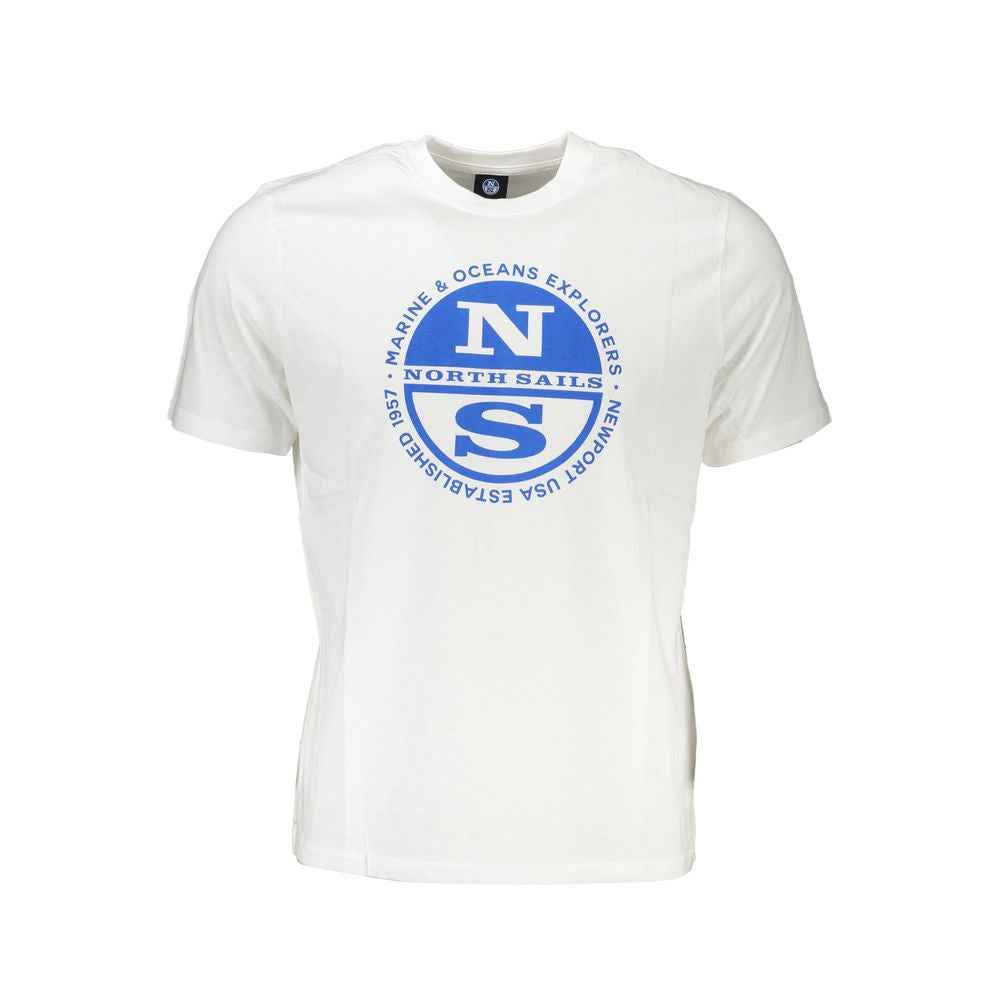 North Sails White Cotton T-Shirt