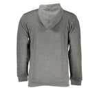 Sergio Tacchini Brown Cotton Men Sweater with Hood