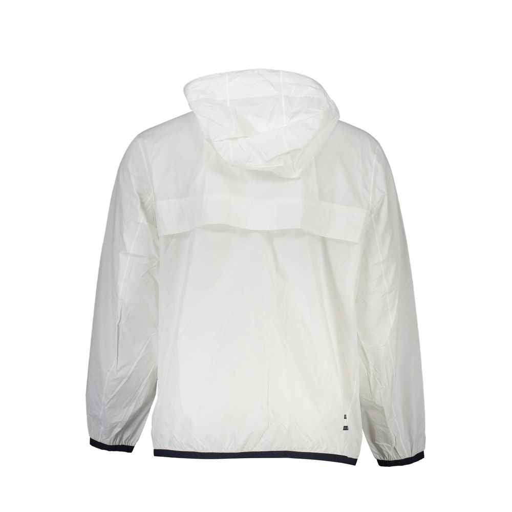Tommy Hilfiger White Recycled Nylon Men Jacket