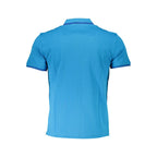 Harmont & Blaine Light Blue Cotton Men Polo Shirt