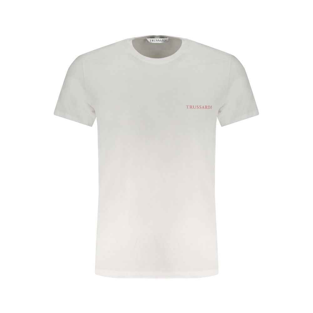 Trussardi White Cotton T-Shirt