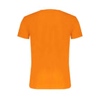 Trussardi Orange Cotton T-Shirt