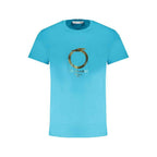 Trussardi Light Blue Cotton Men TShirt