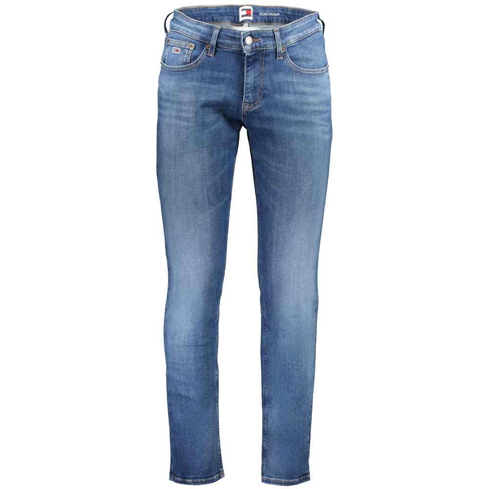 Tommy Hilfiger Blue Cotton Men Jeans