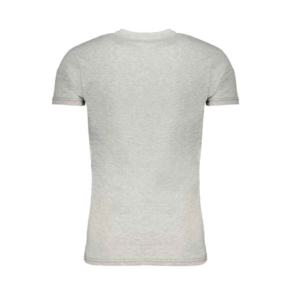 Aeronautica Militare Brown Cotton Men T-Shirt