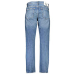 Calvin Klein Blue Cotton Men Jeans