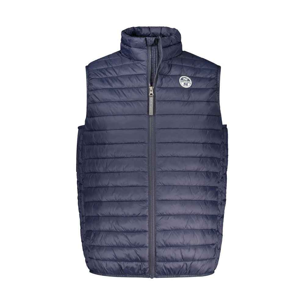 North Sails Blue Polyamide Men Jacket