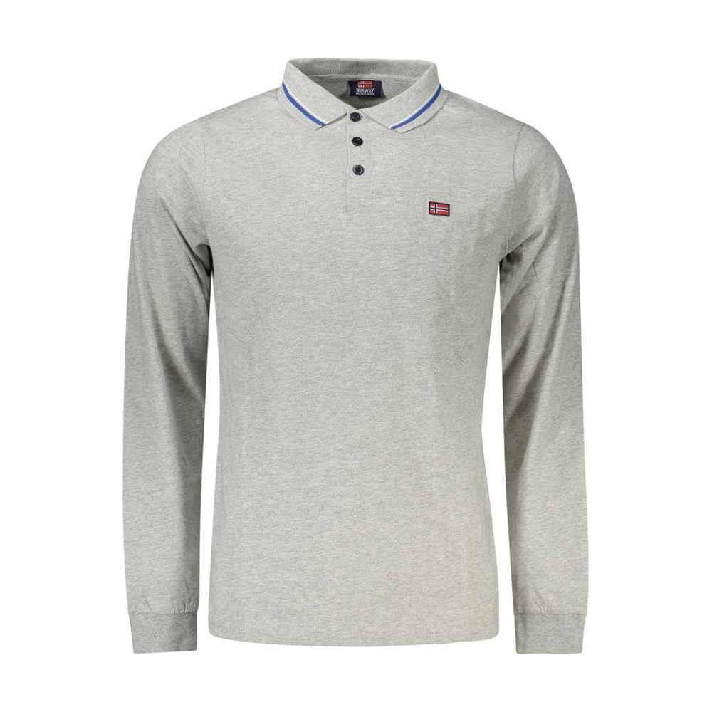 Norway 1963 Brown Cotton Men Polo Shirt