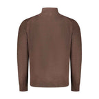 Norway 1963 Brown Polyamide Men Cardigan