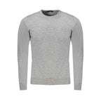 Cavalli Class Grigio Viscosa Men's Sweater