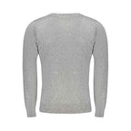Cavalli Class Grigio Viscosa Men's Sweater