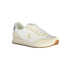 Calvin Klein White Polyester Men Sneaker
