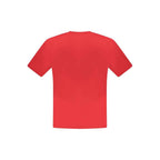 North Sails Red Cotton Men T-Shirt