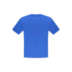 North Sails Blue Cotton Men T-Shirt