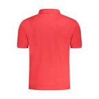 North Sails Red Cotton Men Polo Shirt