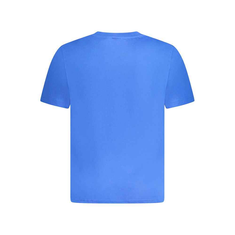 North Sails Blue Cotton Men T-Shirt