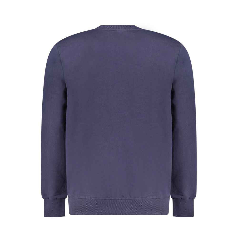 North Sails Blue Cotton Men Sweater