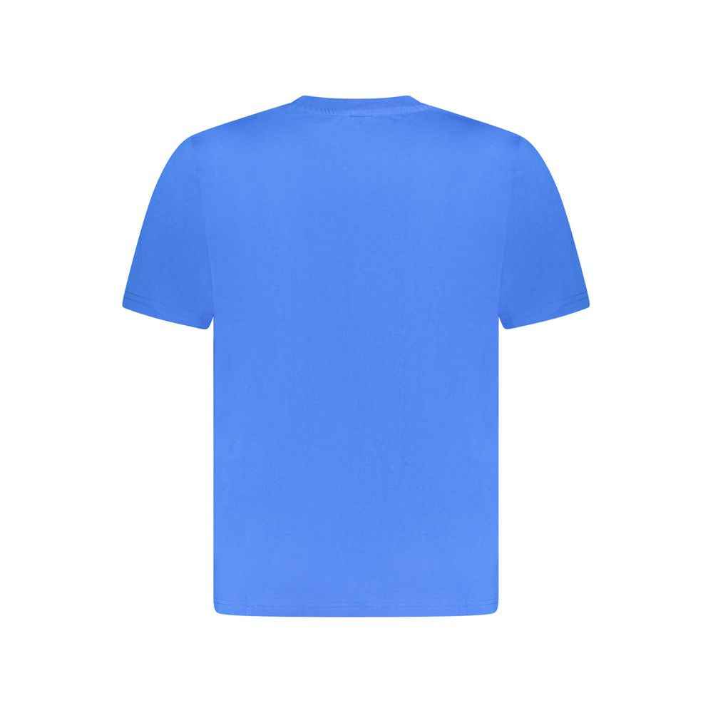 North Sails Blue Cotton Men T-Shirt