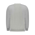 North Sails Gray Cotton Men Sweater