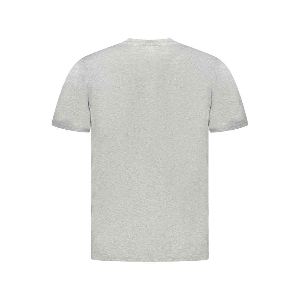 North Sails Brown Cotton Men T-Shirt