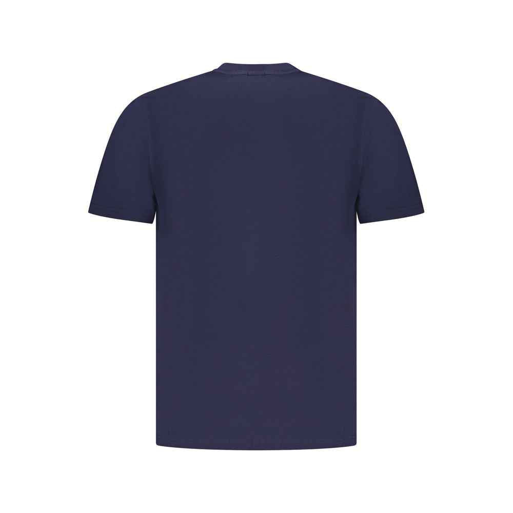 North Sails Blue Cotton Men T-Shirt