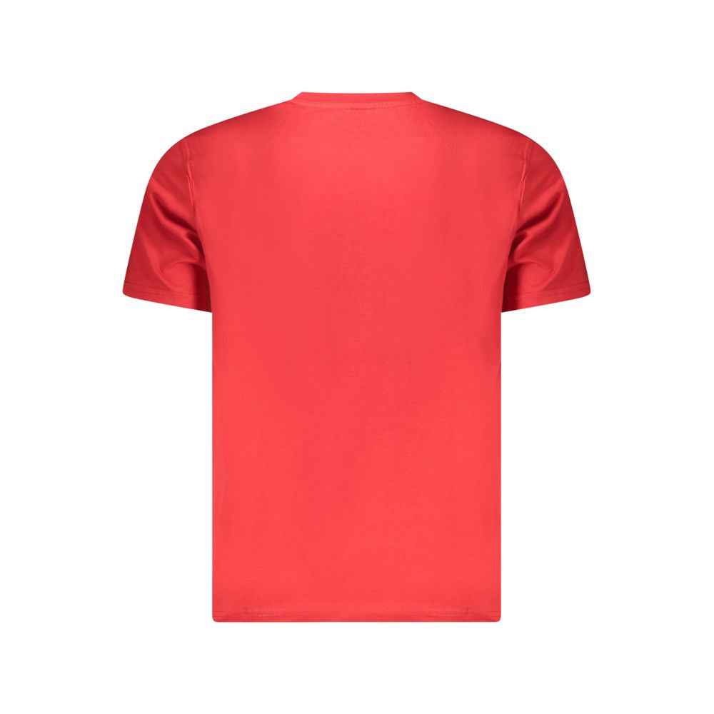 North Sails Red Cotton Men T-Shirt