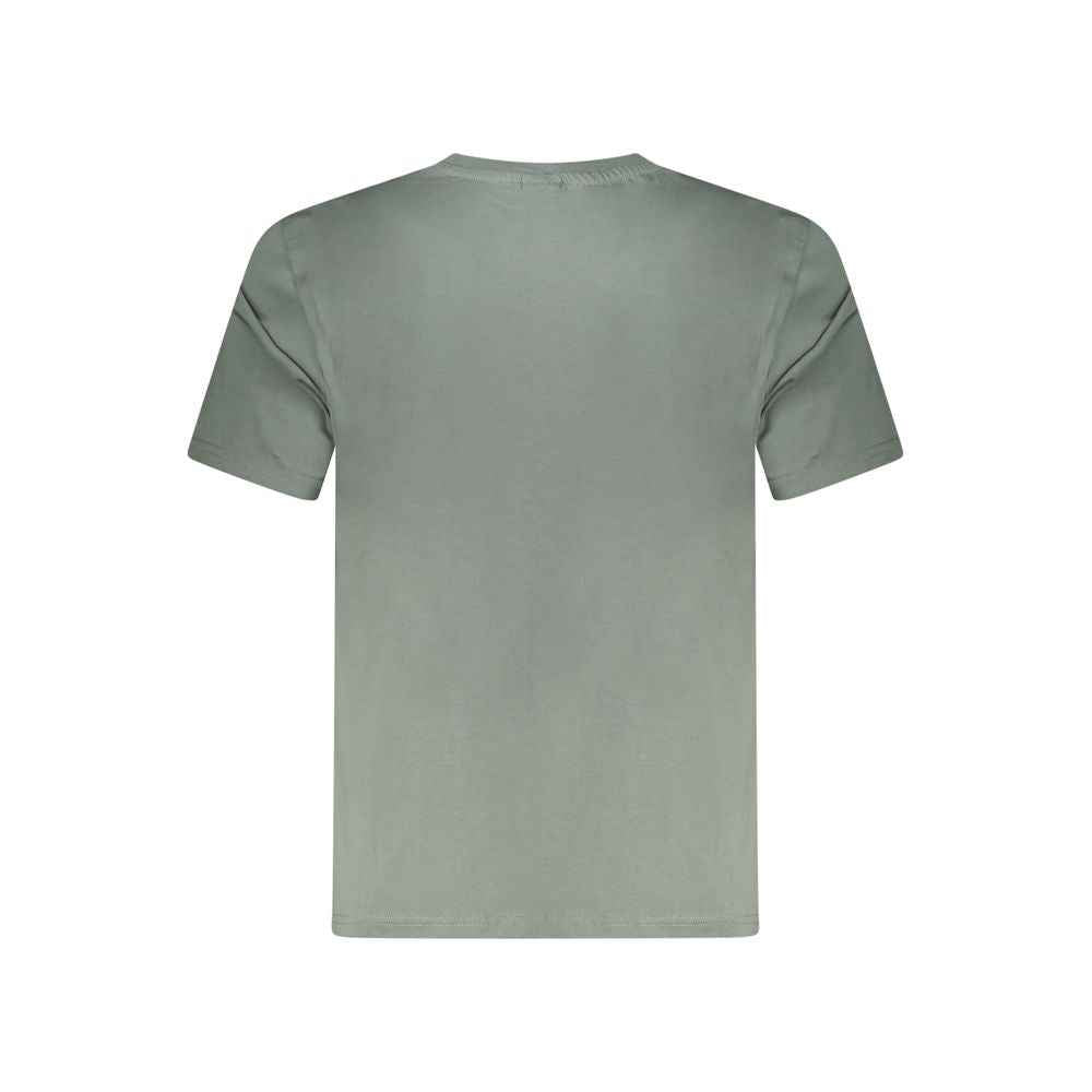 North Sails Green Cotton Men T-Shirt