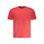 North Sails Red Cotton Men T-Shirt