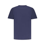 North Sails Blue Cotton Men T-Shirt