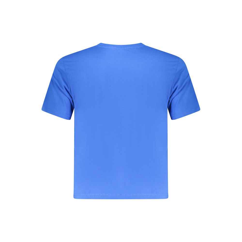 North Sails Blue Cotton Men T-Shirt