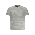 North Sails Brown Cotton Men T-Shirt