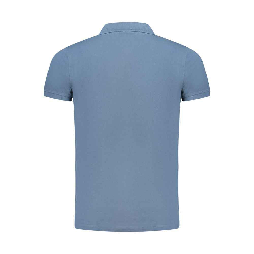 Norway 1963 Blue Cotton Polo Shirt