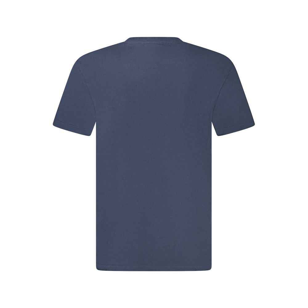 Timberland Blue Cotton Men T-Shirt