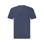 Timberland Blue Cotton Men T-Shirt