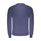 North Sails Blue Cotton Men Sweater