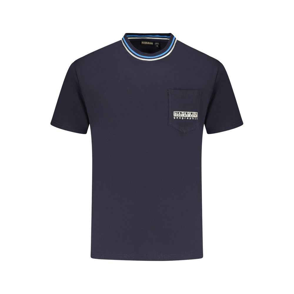 Napapijri Blue Cotton T-Shirt