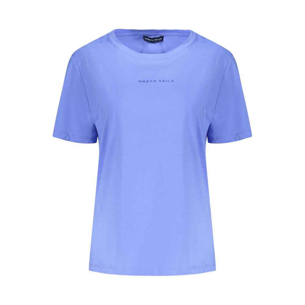 North Sails Blue Cotton Women T-Shirt