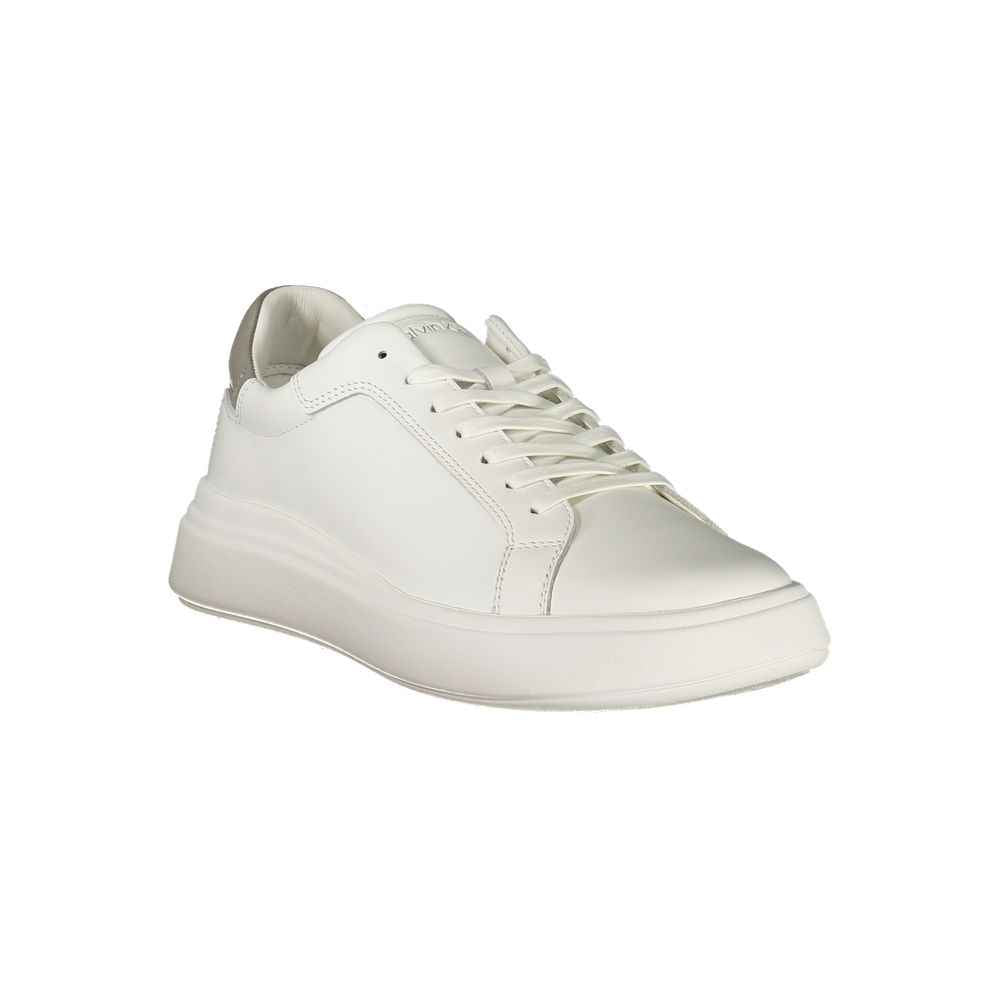 Calvin Klein White Polyester Sneaker