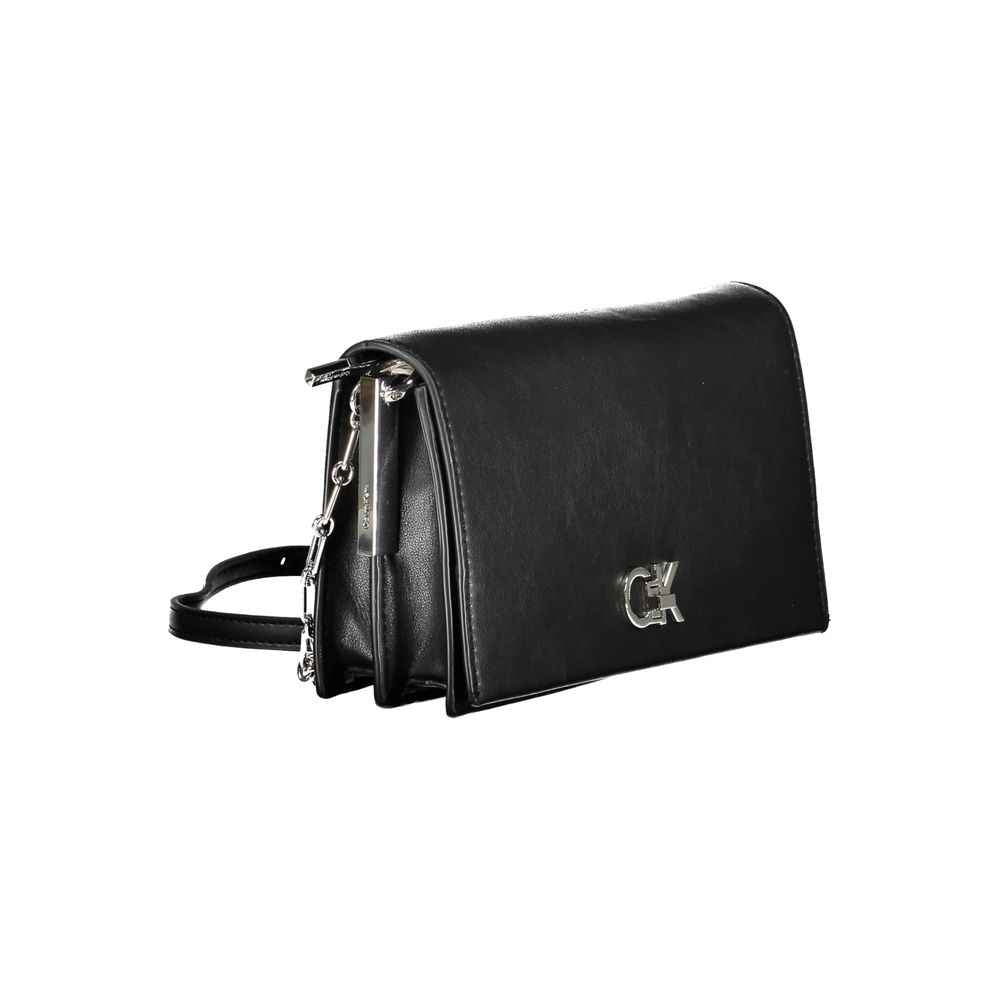 Calvin Klein Black Polyester Handbag
