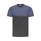 Trussardi Blue Cotton Men T-Shirt