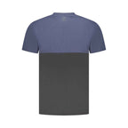 Trussardi Blue Cotton Men T-Shirt