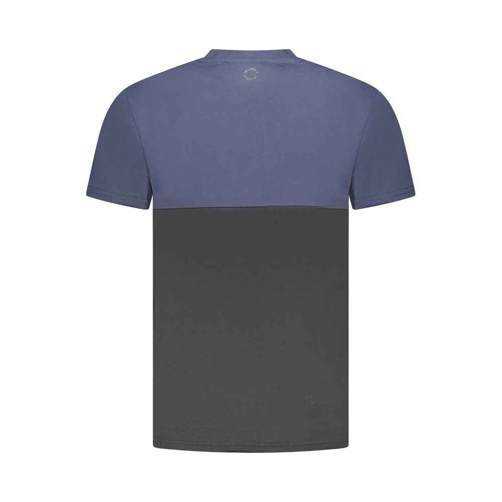 Trussardi Blue Cotton Men T-Shirt