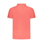 Trussardi Pink Cotton Men Polo Shirt
