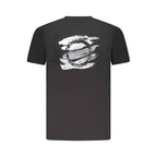 Trussardi Black Cotton Men T-Shirt